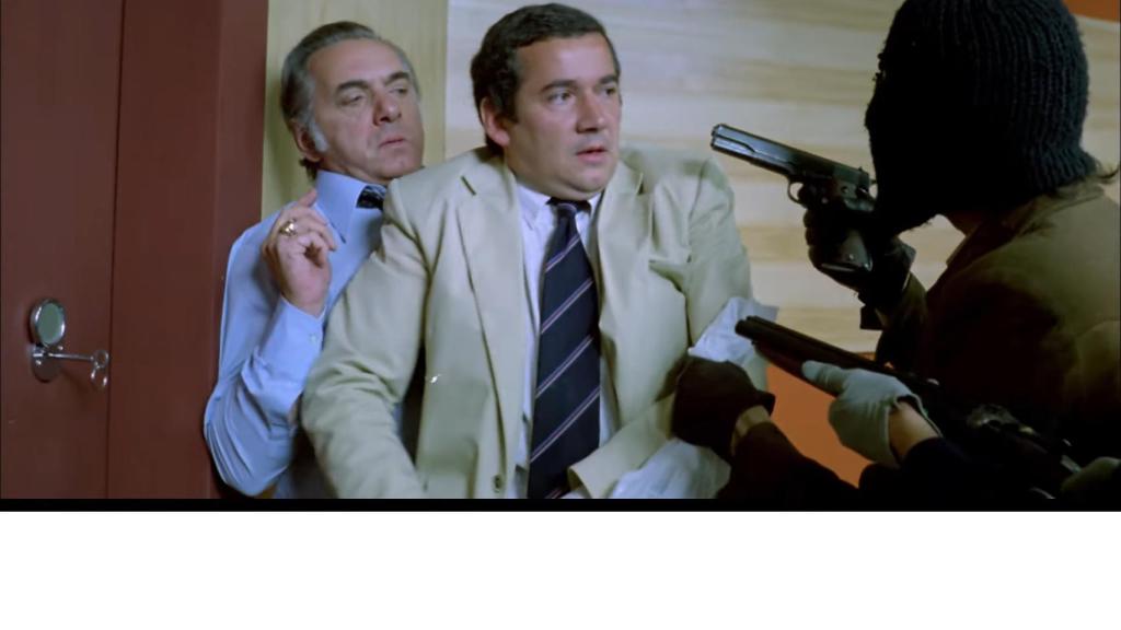 Escena del atraco al banco de 'Deprisa, deprisa'.