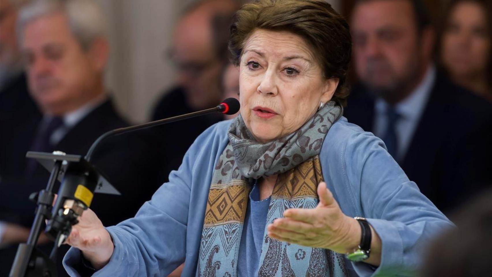 Magdalena Álvarez, en el juicio del 'caso ERE'.