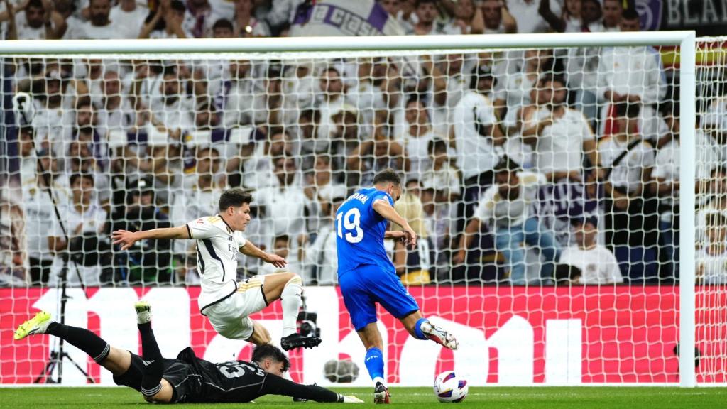 El gol de Borja Mayoral en el Real Madrid - Getafe