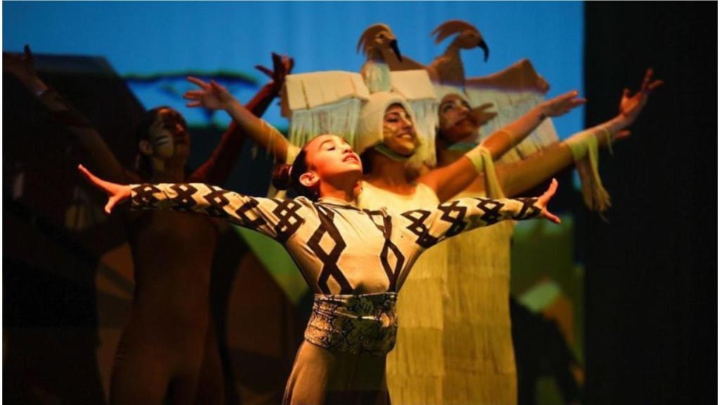 La representación de El Gran Show del Rey León en Andújar (Jaén)