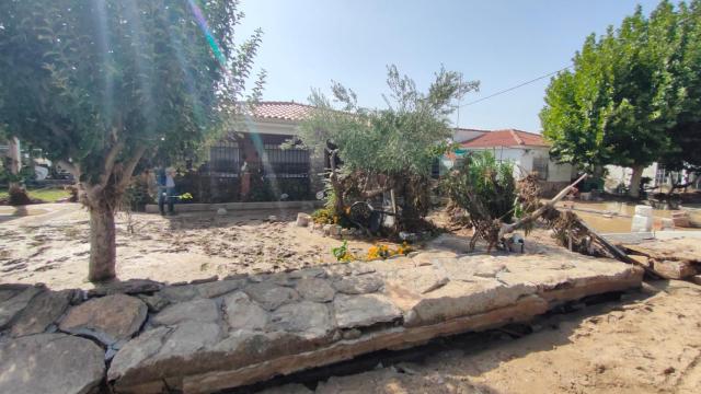 La vivienda de José en Jifar, una urbanización al este de Villamanta.