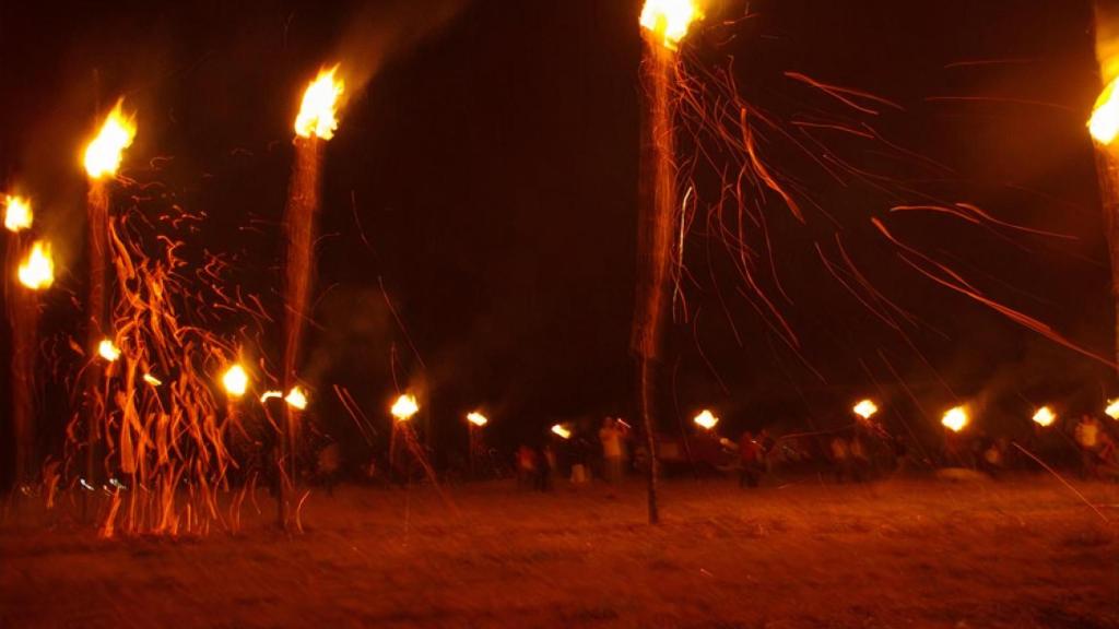 Queima das fachas (foto: Turismo Ribeira Sacra)