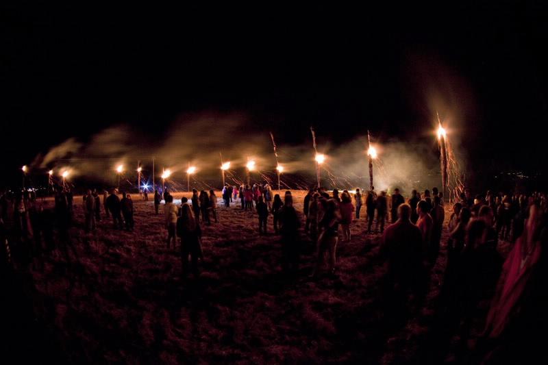 Quema de las fachas (foto: Turismo de Galicia)