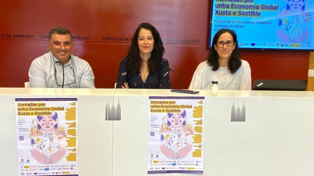 Presentación de las jornadas Por unha Economía Global Xusta e Sostible.