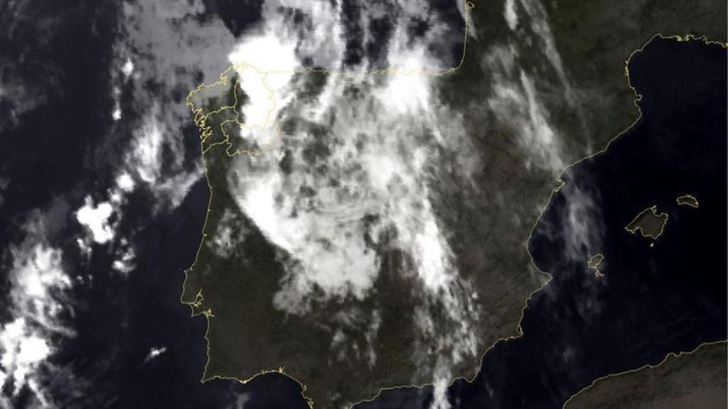 Imagen de las península ibérica el jueves 7 de septiembre a las 21:00 horas