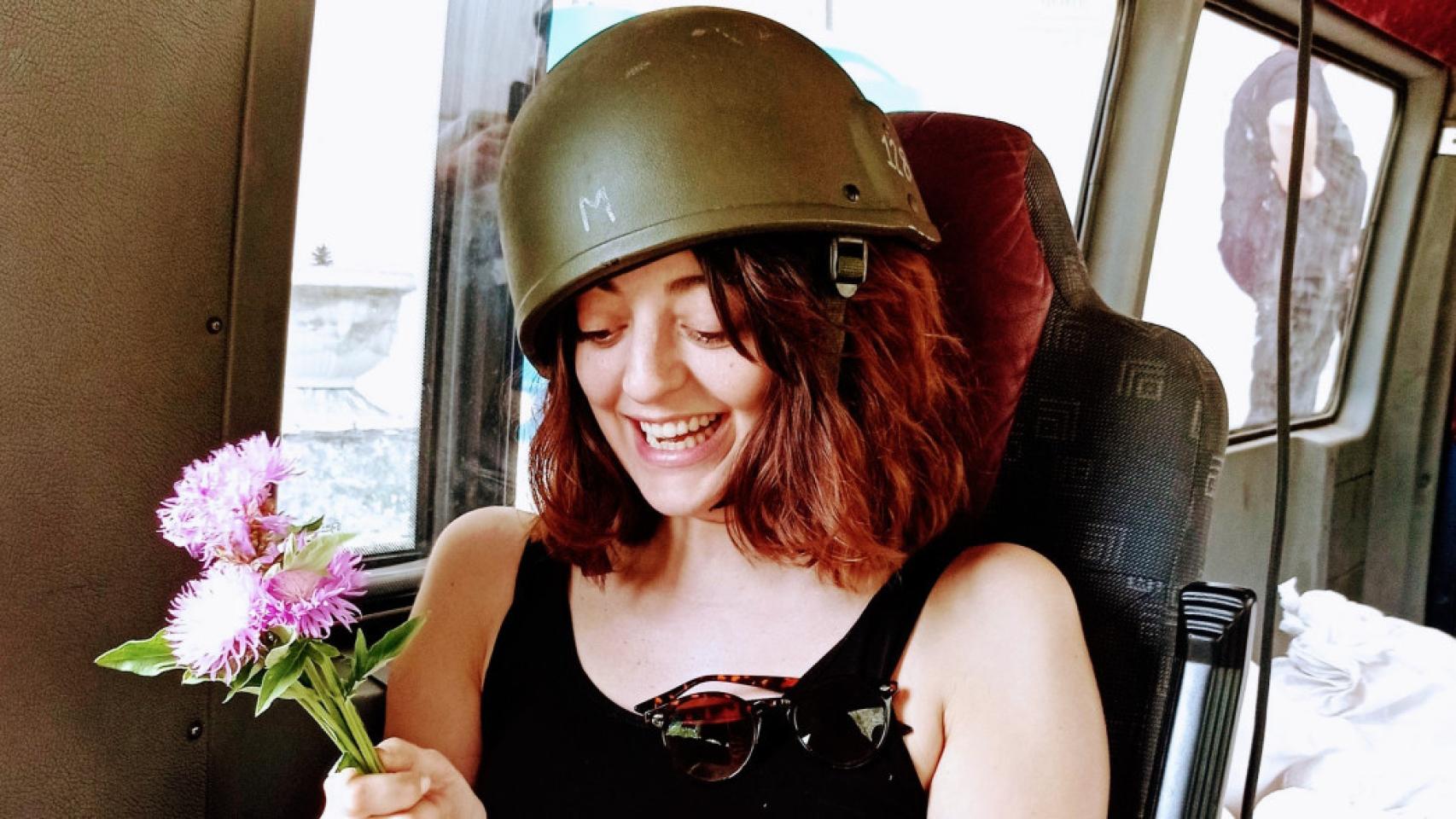 Emma Igual, la cooperante española de la ONG Road To Relief asesinada por los rusos (cedida).