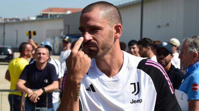 Leonardo Bonucci, con la Juventus