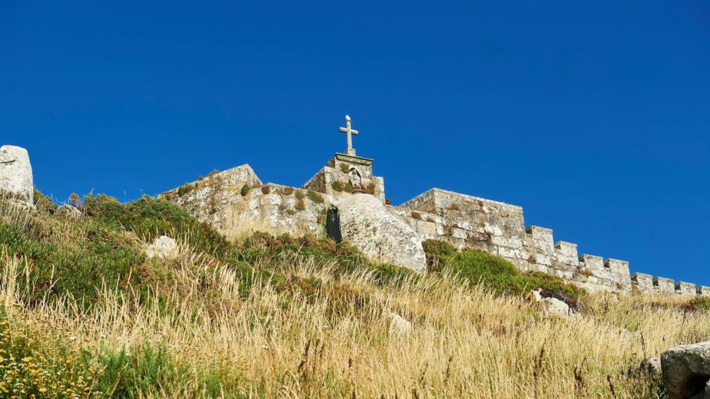 Imagen de la Virgen de los Dolores en la Fortaleza Monterreal
