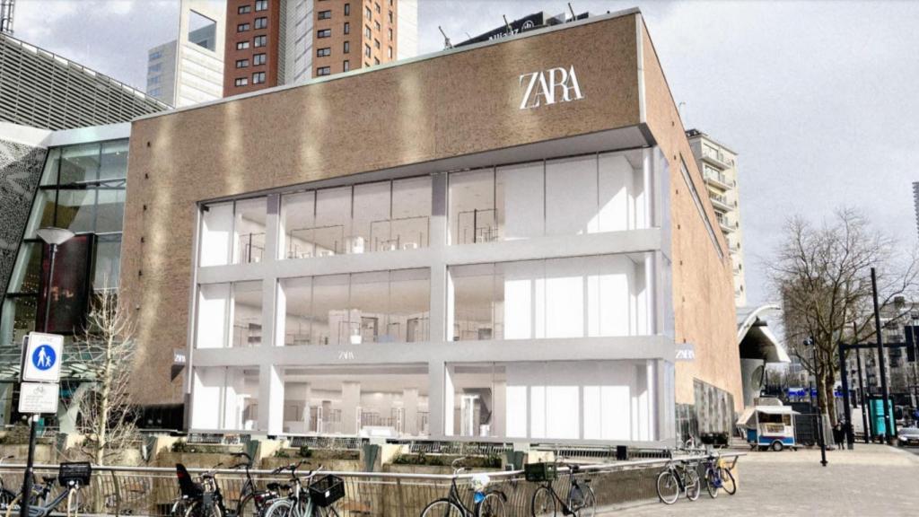 Recreación de la tienda Zara más grande del mundo