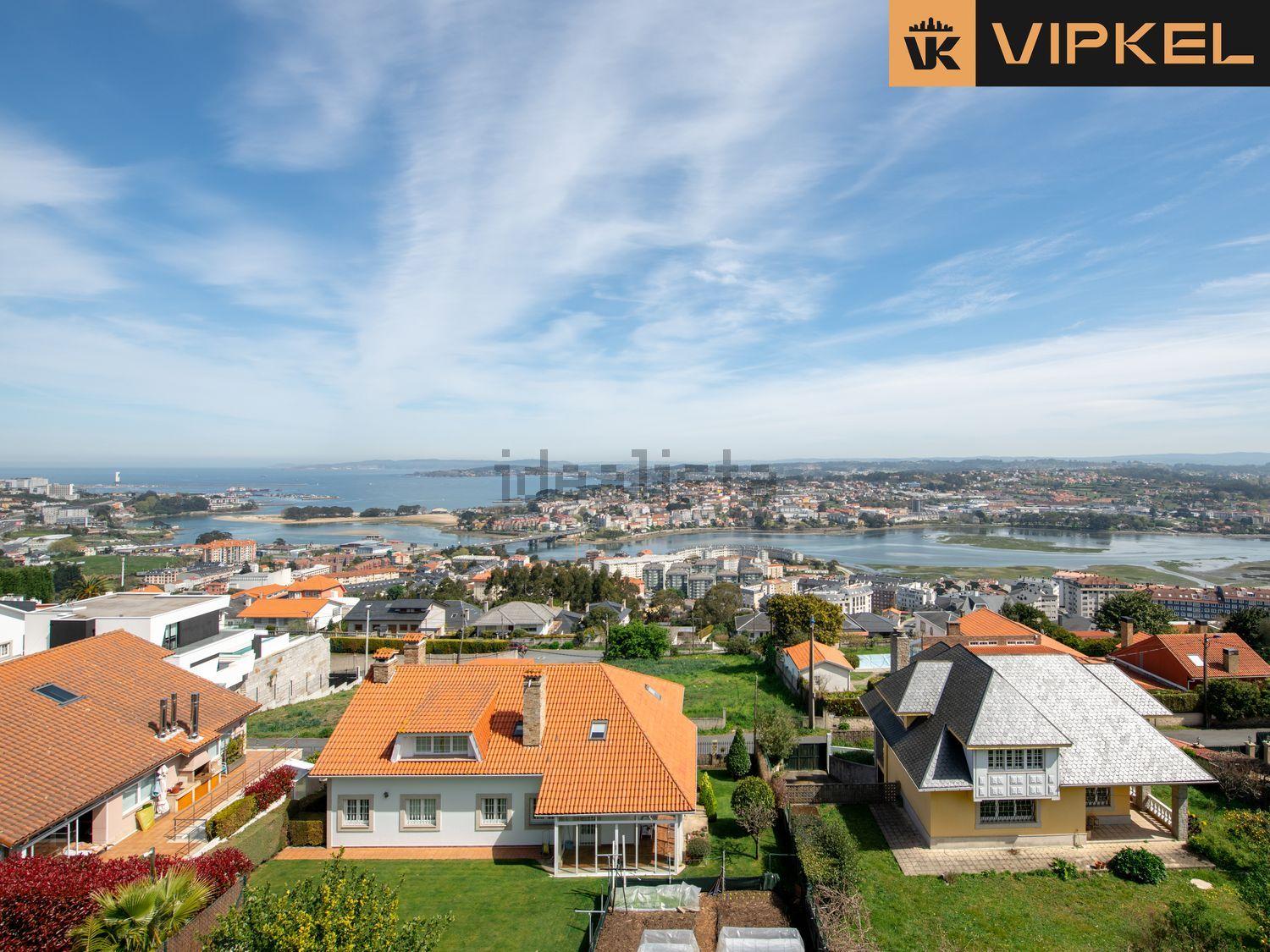 Vistas desde el chalet (foto: Idealista y Vipkel)