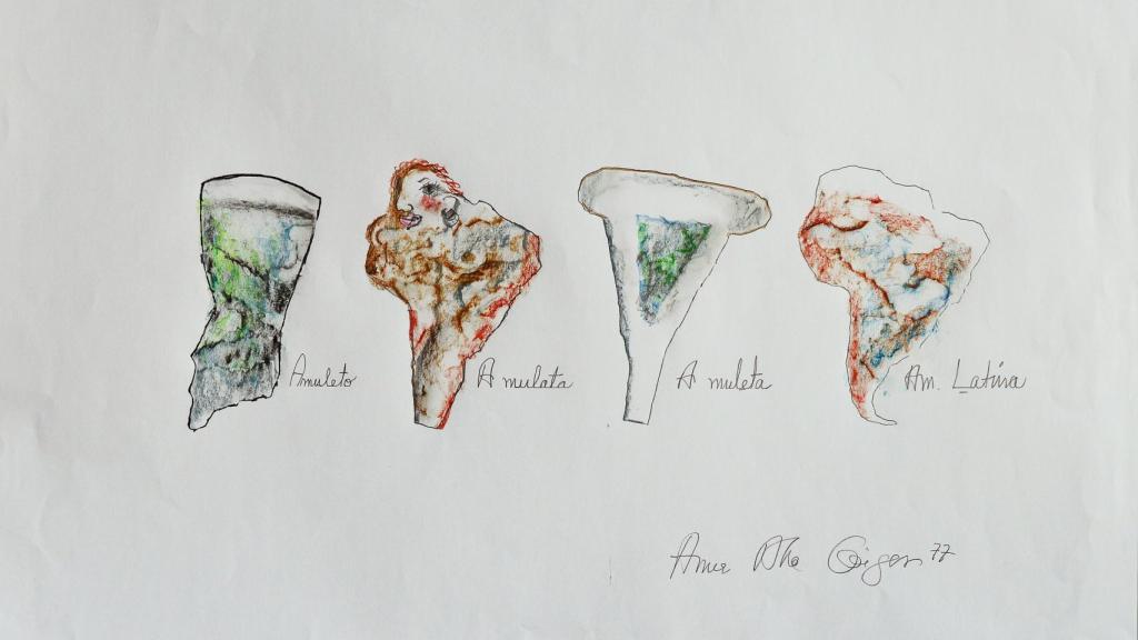 Una obra de la exposición