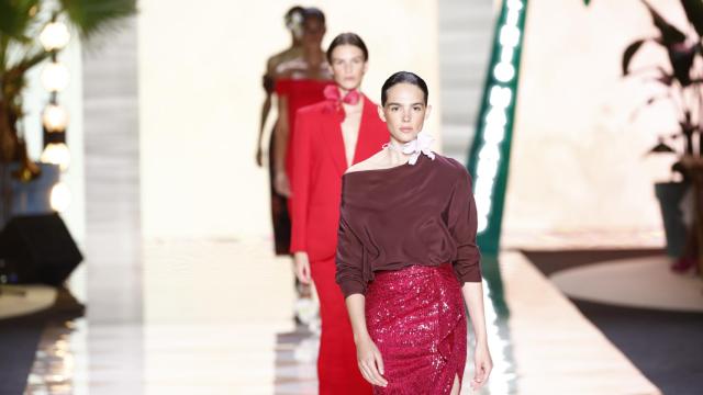 Imagen de archivo del desfile durante la MBFWM.