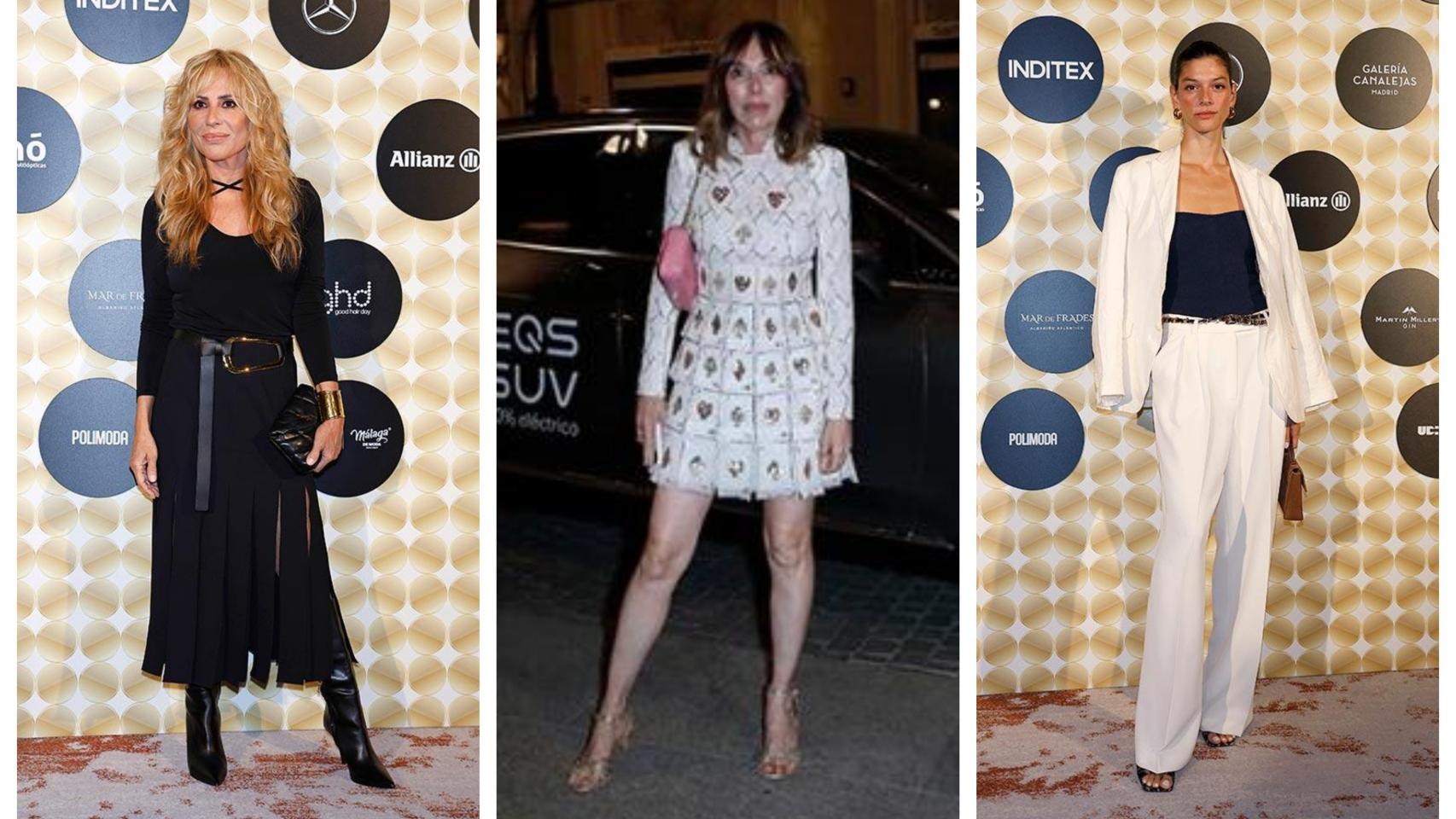 Marta Sánchez, Teresa Helbig y Marta Ortiz.