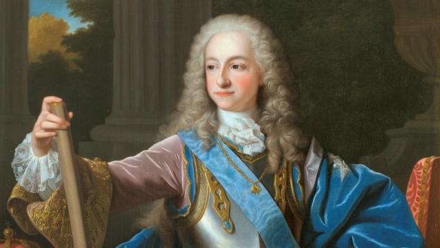 Retrato de Luis I, rey de España. Réplica de Jean Ranc. Museo del Prado.