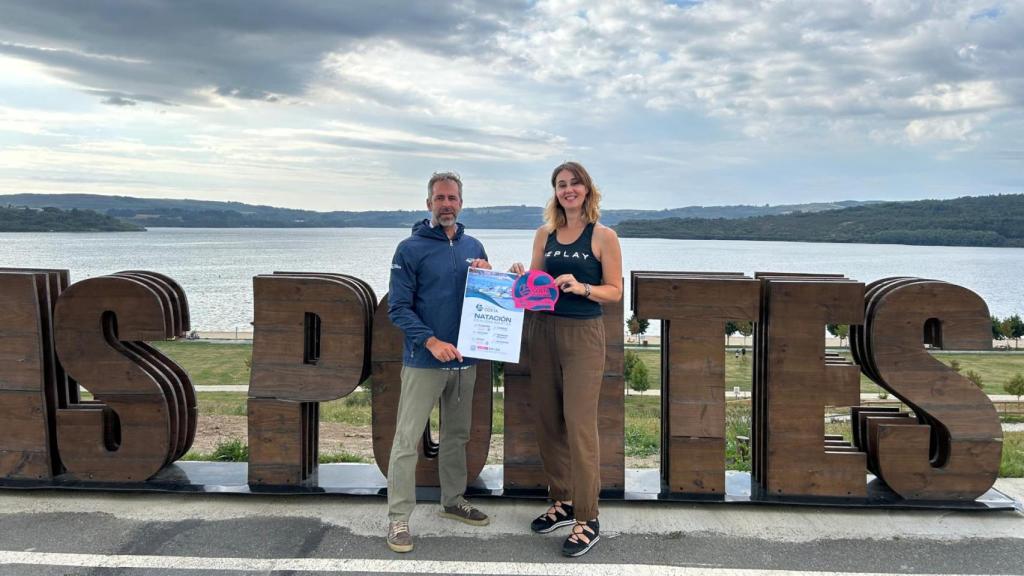 Presentación de la prueba en el lago de As Pontes