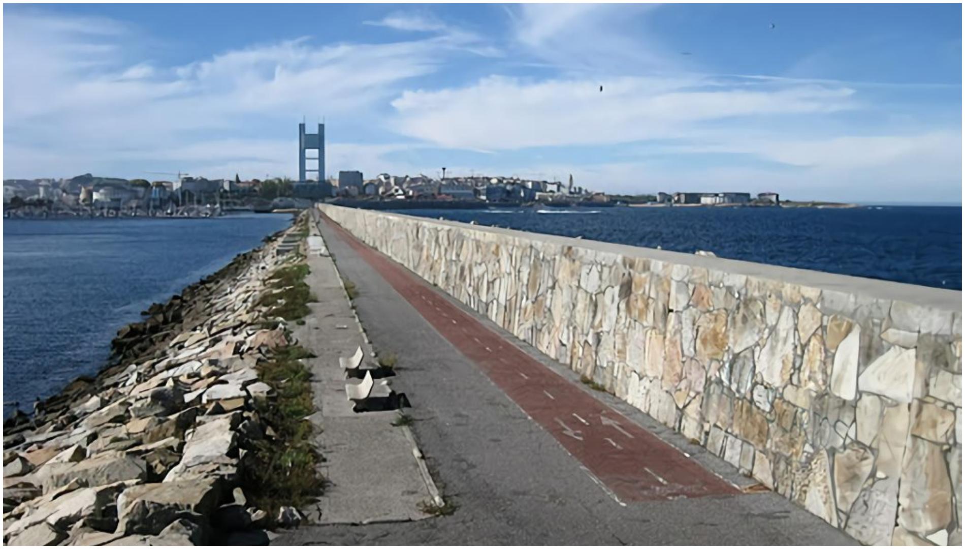 Foto de archivo del Dique de Abrigo.