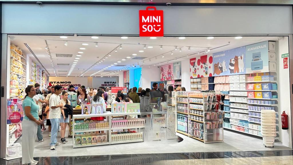 Tienda de Miniso en Marineda City.