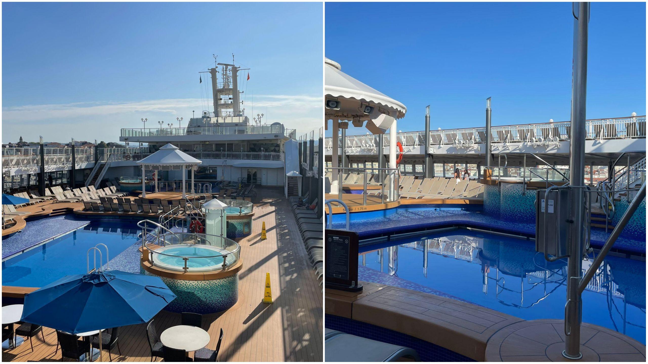 Piscinas del crucero (Foto: Quincemil)