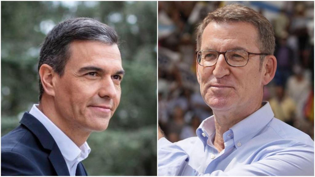Feijóo y Sánchez coincidirán en Galicia este domingo