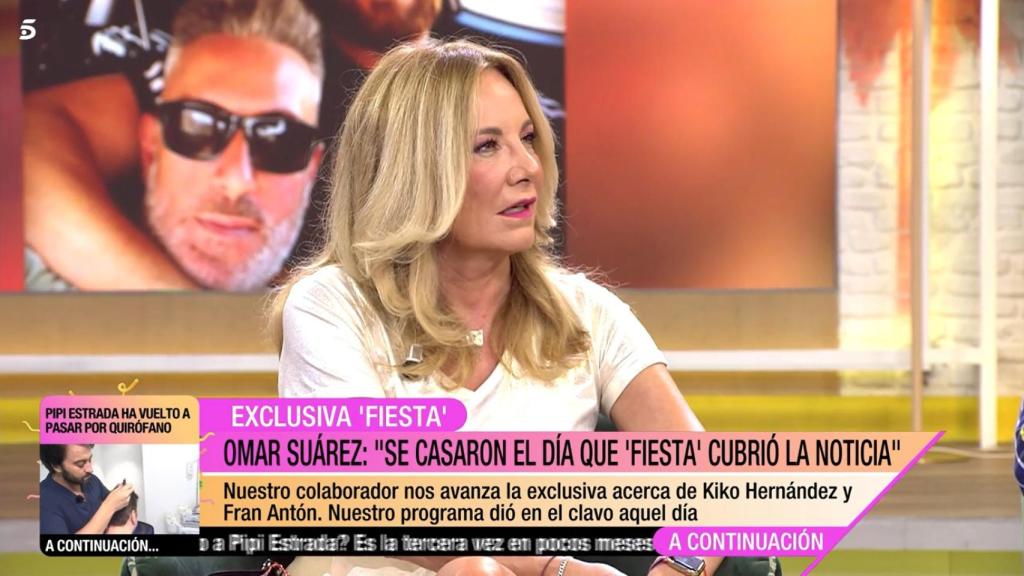 Belén Rodríguez en 'Fiesta'.