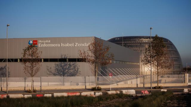 Exterior del Hospital Público Enfermera Isabel Zendal.