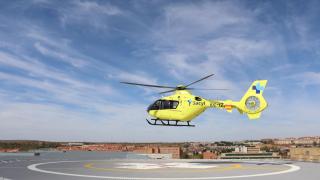 Accidente laboral en Salamanca: cae un joven desde dos pisos de altura cuando colocaba unos canalones