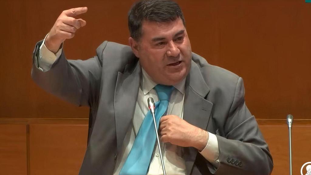 Miguel Anxo Bastos durante una conferencia.