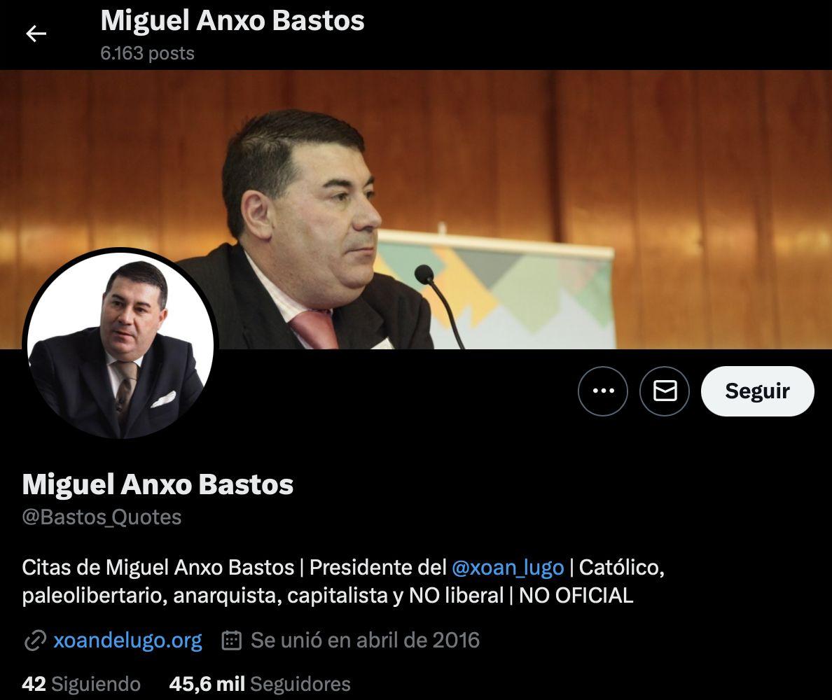 Cuenta de Twitter @Bastos_Quotes
