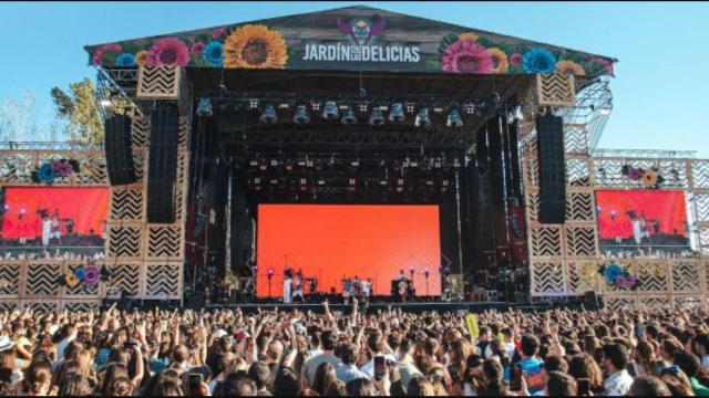 Escenario de la anterior edición del festival Jardín de las Delicias.