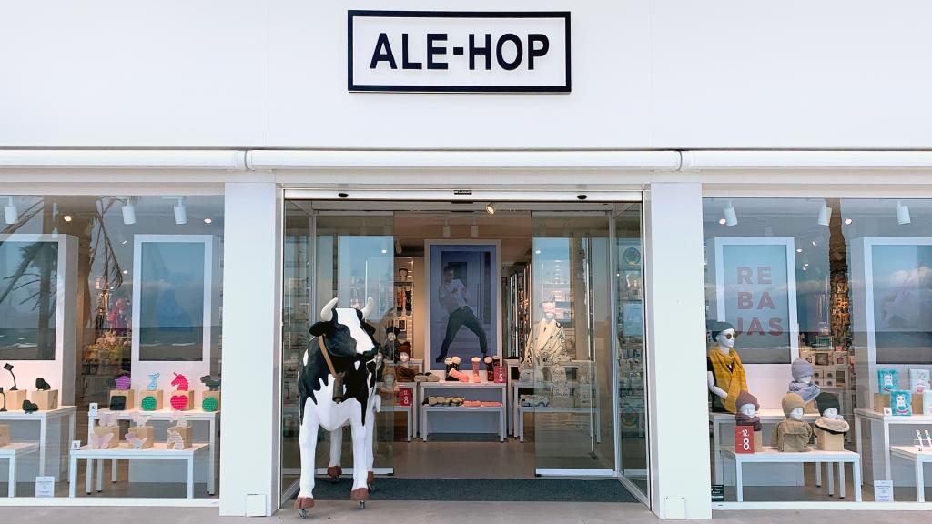 Una de las casi 300 tiendas que Ale-Hop tiene abiertas en el mundo.