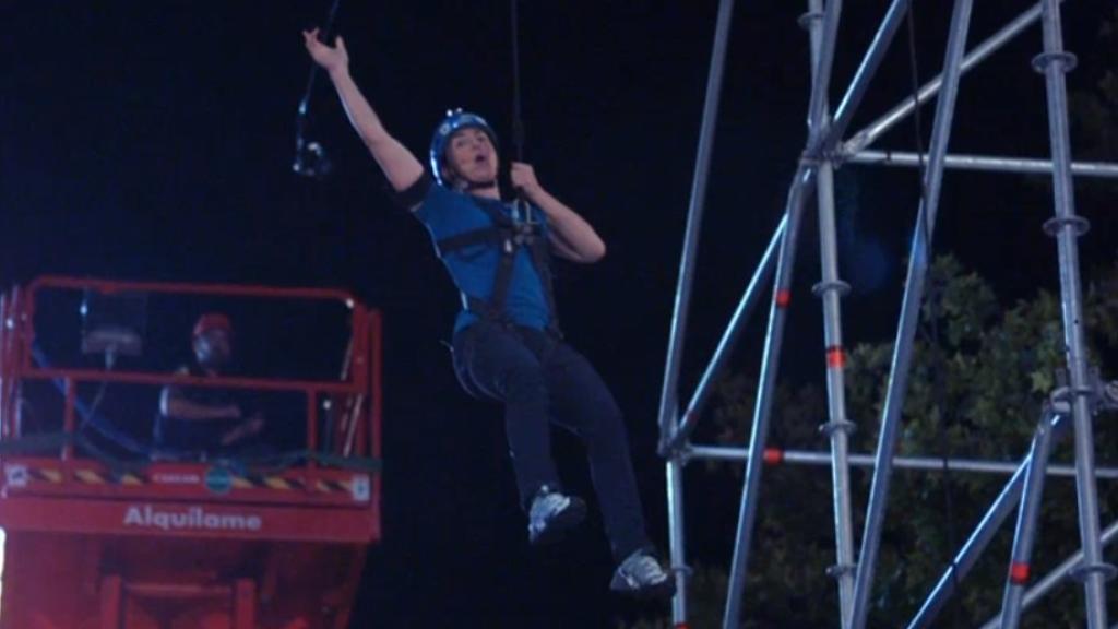 Marta Jiménez, durante su debut con 'El Hormiguero'.