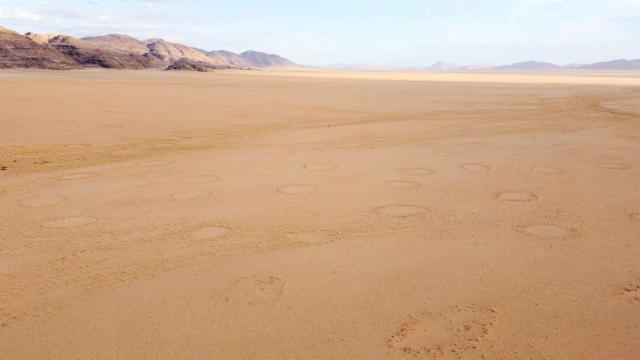 Círculo de hadas en Namibia.