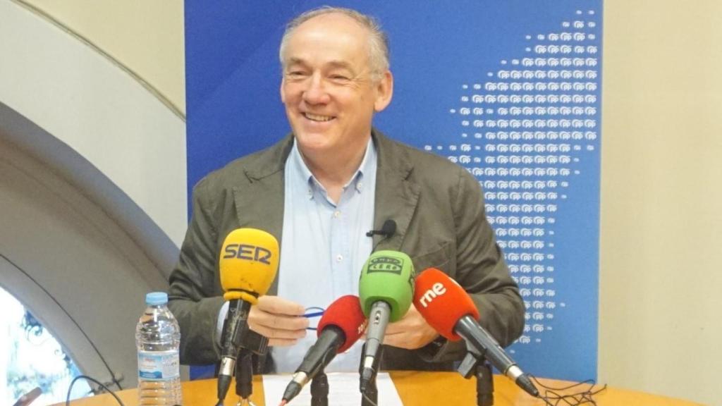 Miguel Lorenzo en rueda de prensa.
