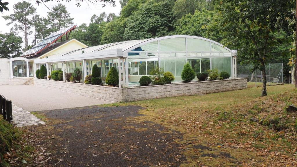 Piscina O Castro, en Cerdido