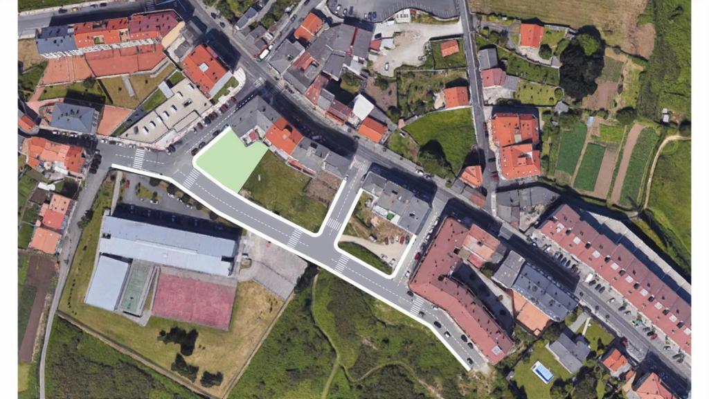 Proyecto deurbanización de las calles del entornoescolar de Pastoriza, en Arteixo