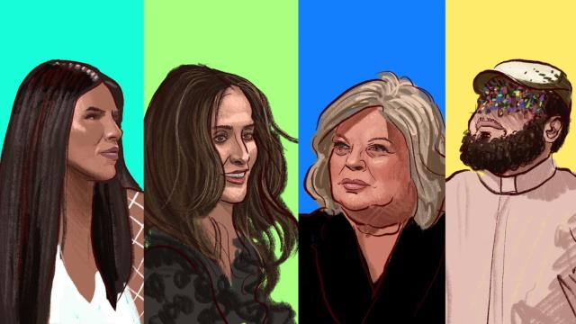 Isa Pi, Paloma Cuevas, Terelu Campos y el cura de Málaga.