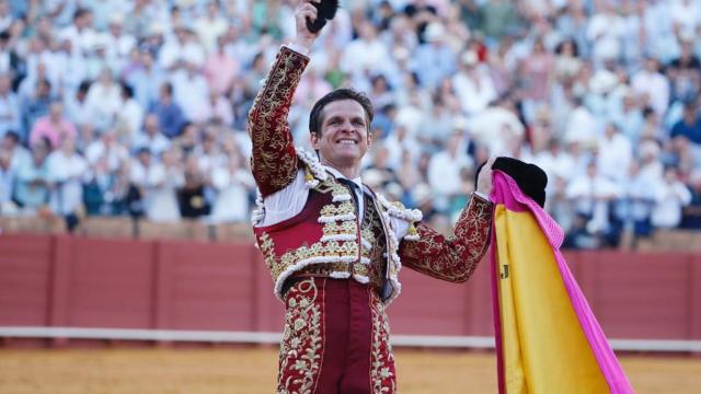 Julián López 'El Juli' en su despedida en la Maestranza de Sevilla.