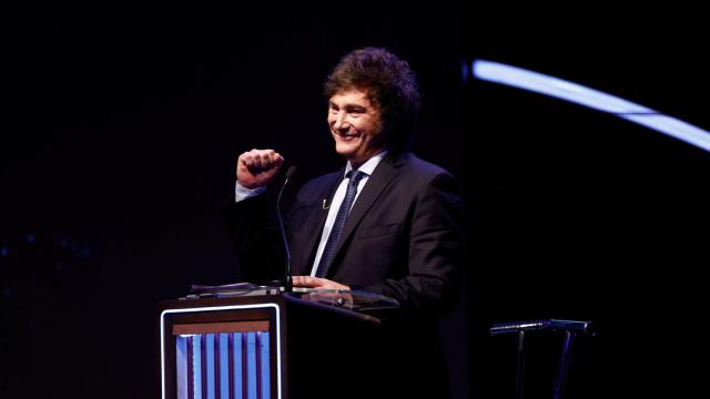 Javier Milei, candidato a la presidencia de Argentina por el partido La Libertad Avanza.