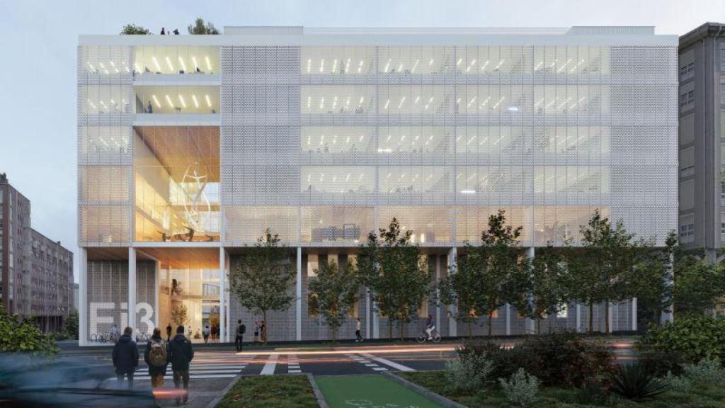 Recreación del edificio