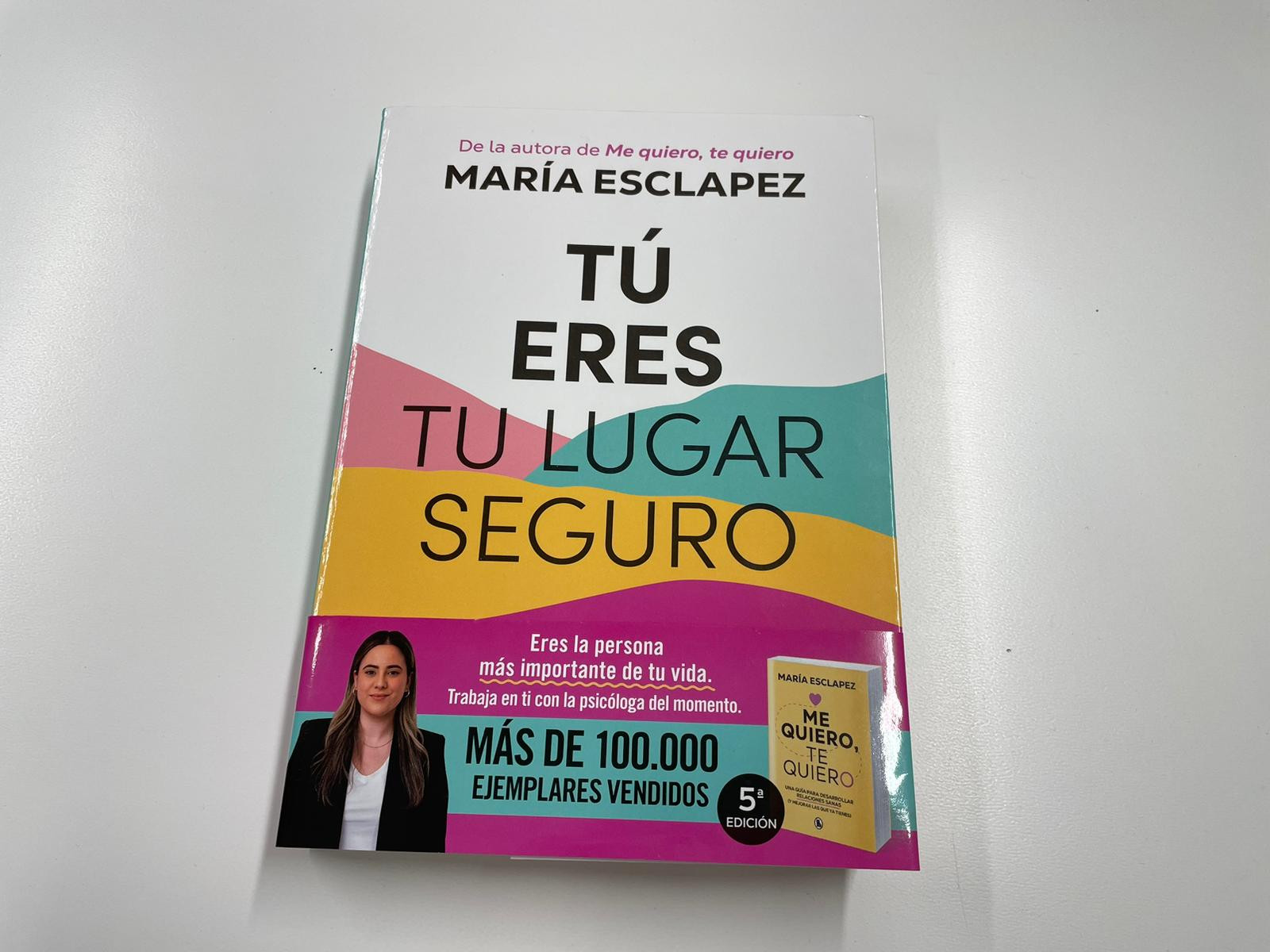El último libro de la psicóloga María Esclapez. (Treintayseis)