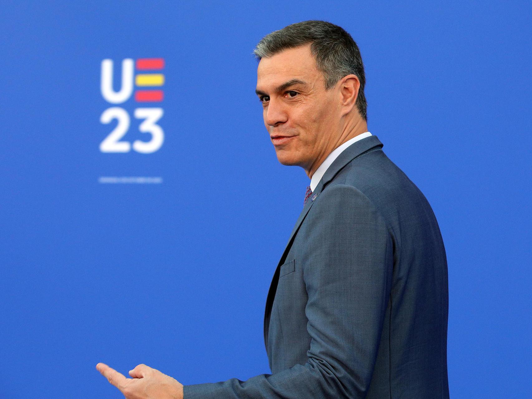 El presidente del Gobierno en funciones, Pedro Sánchez, el viernes en Granada.