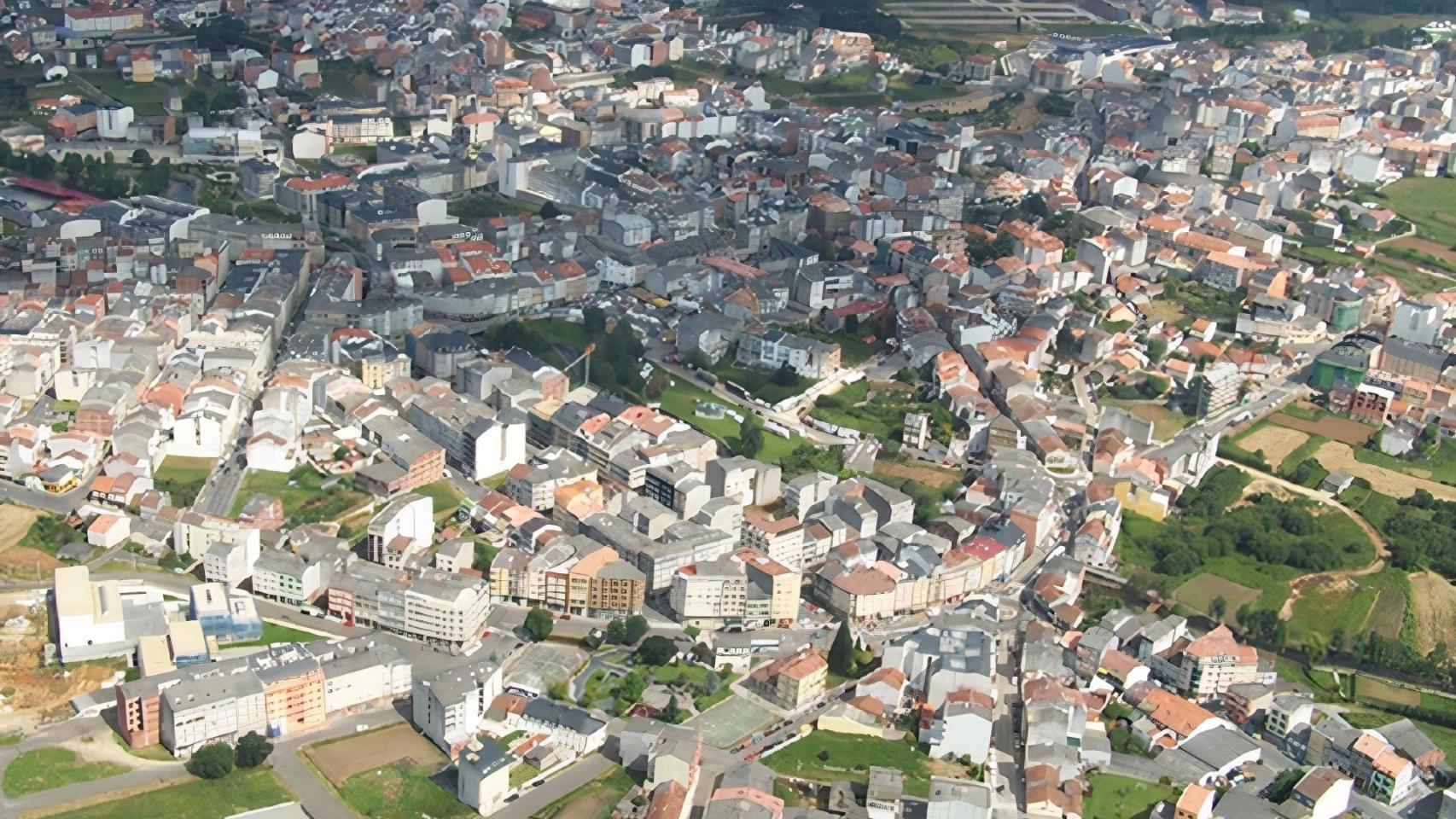 Vista panorámica de Carballo.