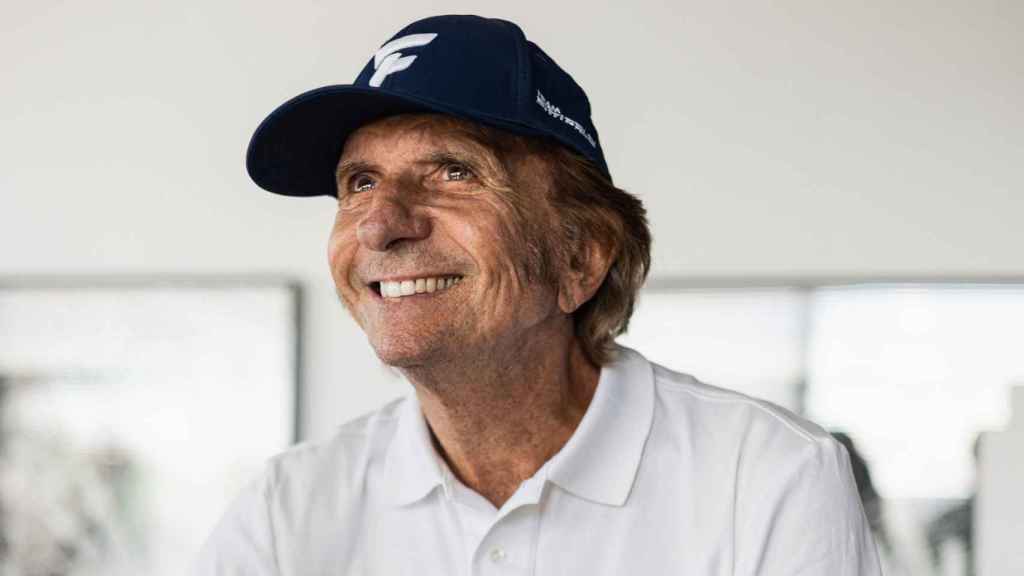 El emblemático pilóto de Fórmula Uno Emerson Fittipaldi.