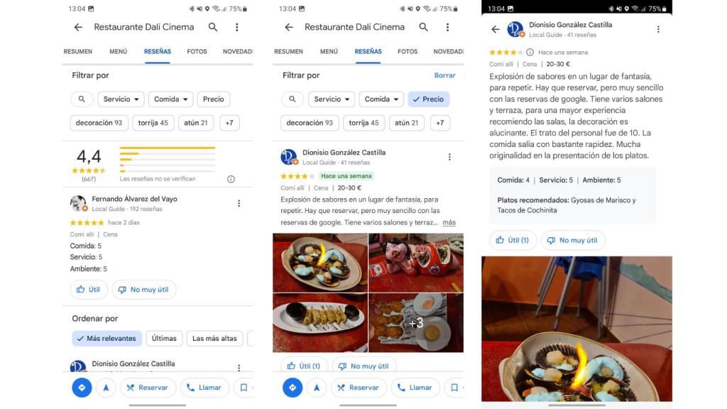 Novas Funcionalidades do Google Maps para Restaurantes