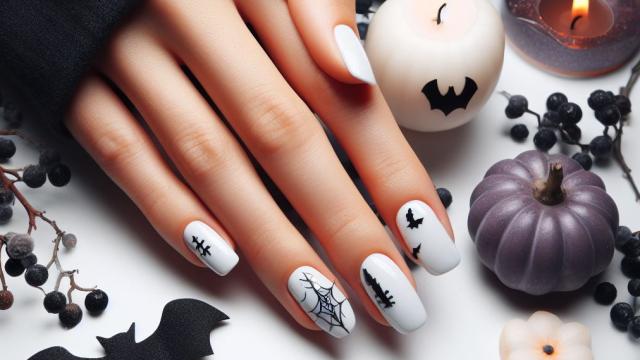 Manicuras para Halloween sencillas y originales