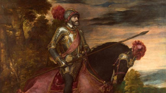 Carlos V en la batalla de Mühlberg (Tiziano, 1548)