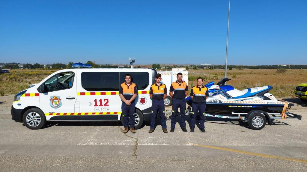 La representación de PC Ortigueira esta mañana en Madrid