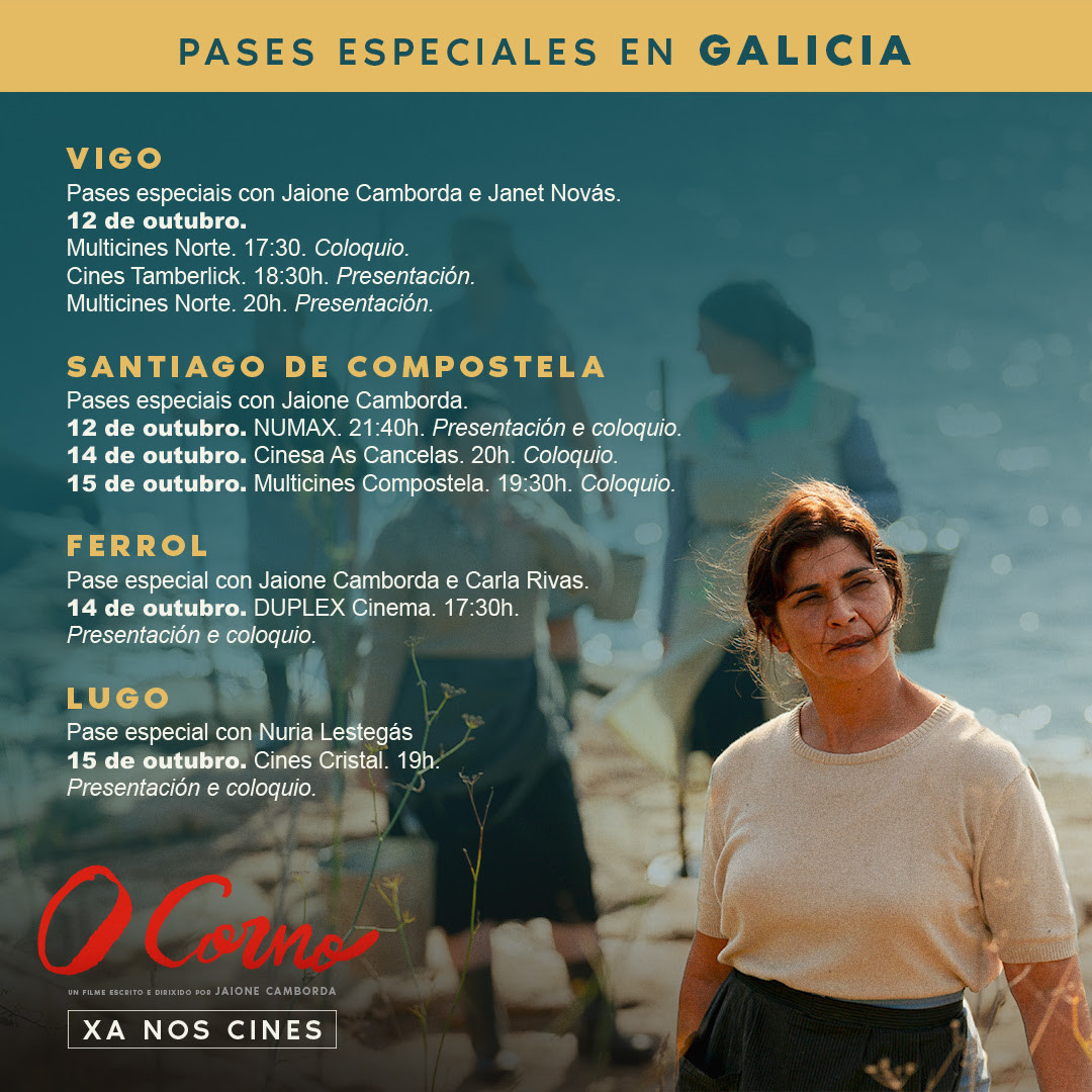 Cartel de la gira de presentación.