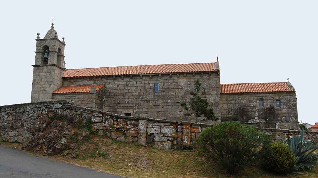 Imagen de la Iglesia parroquial de Adina.