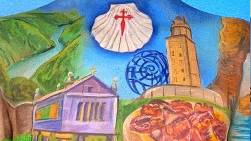 Galicia protagoniza el vídeo viral de una popular tiktoker murciana el Día de la Hispanidad